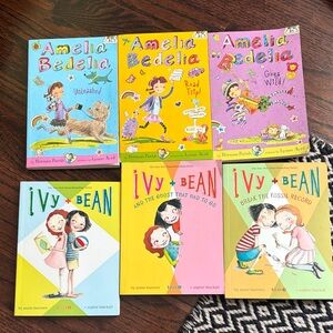 Amelia Bedelia & Ivy + Bean Children's Book Set - Colorful Kids Classics